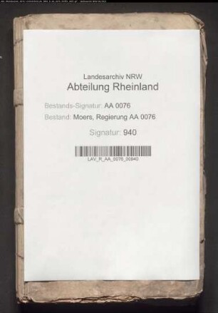 Sentenzen und Relationen