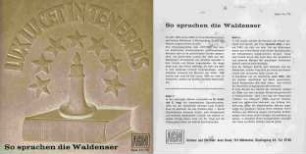 So sprachen die Waldenser