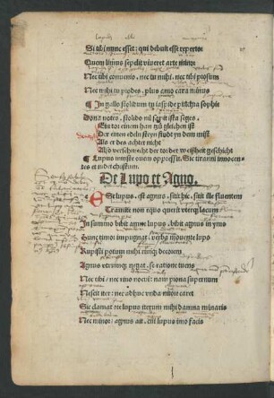 De Lupo et Agno.