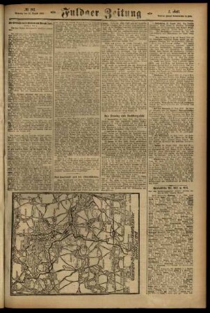 Zweite Ausgabe vom Dienstag, den 22. August 1916.
