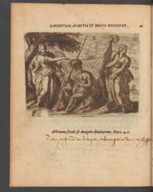 20. Sapientiam avaritia et dolus decipiunt.