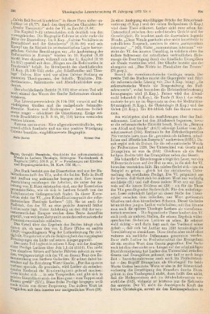 293-295 [Rezension] Bayer, Oswald, Promissio