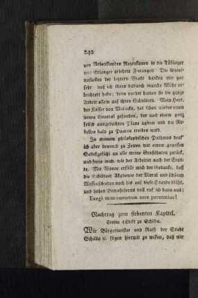 Nachtrag zum siebenten Kapitel.