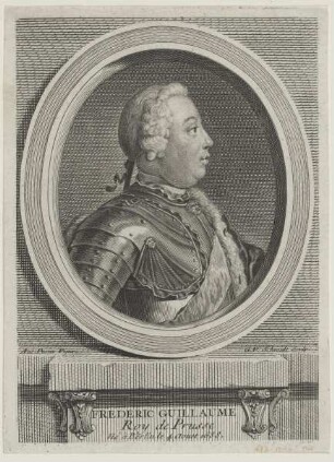Bildnis des Frederic Guillaume, Roy de Prusse