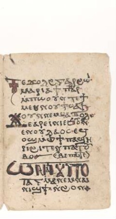 [Psalmodie] : Fragm. copt. Makarios Hymnol. 109