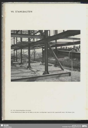 VII. Stahlbauten