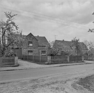 Groß Düben : Groß Düben. Wohnhäuser. Straßenansicht