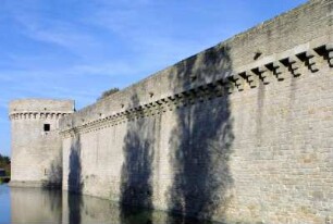 Frankreich. Pays de la Loire. Atlantique. Guerande. Turm der Stadtmauer
