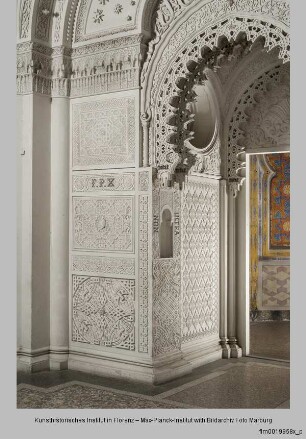 Castello di Sammezzano, Villa di Sammezzano, Ballsaal, Sala da Ballo, Weißer Saal, Sala Bianca, Reggello