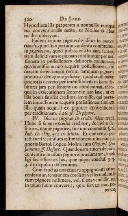 520-529, Articulus I. Eadem ratione pignus dividitur in conventionale, ...