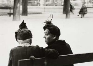 "Two Old Women" Jardin du Luxembourg