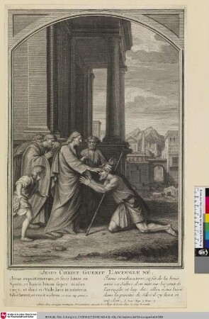 JESUS CHRIST GUERIT L'AVEUGLE NÉ