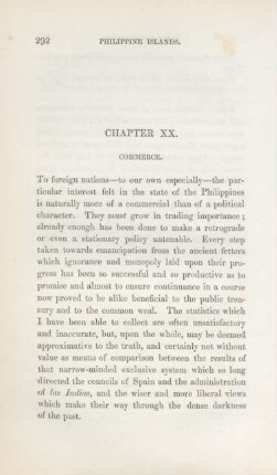 Chapter XX. Commerce