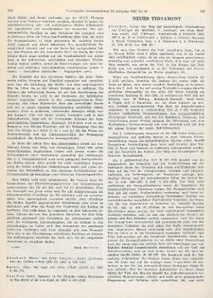 760-762 [Rezension] Strecker, Georg, Der Weg der Gerechtigkeit