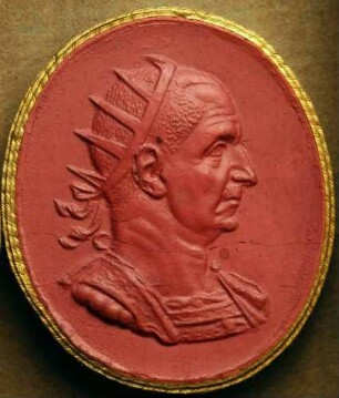 Brustbildnis eines Mannes (Daktyliothek, Das Alterthum nach Lippert und Visconti)