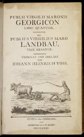 Publii Virgilii Maronis Georgicon Libri Quatuor