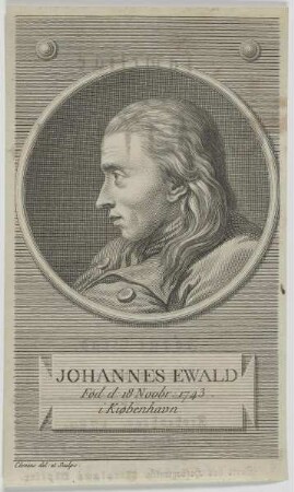 Bildnis des Johannes Ewald