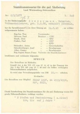 Biedermann, Heinrich
