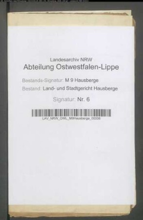 Sonstige: Wessel, Georg Ludwig; Antragsteller: Wessel, Wilhelm: Adoption.