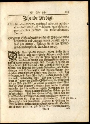 Zehende Predigt