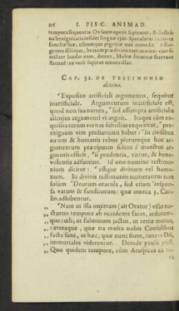 Cap. 32. De Testimonio divino.