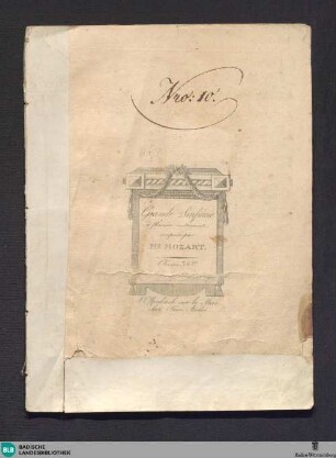 Grande sinfonie à plusieurs instruments, oeuvre 38me