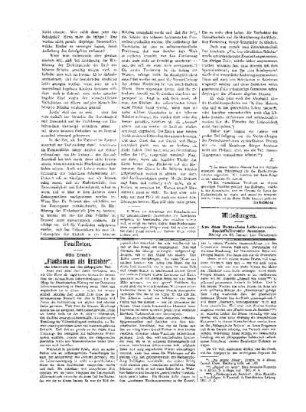 Feuilleton : Otto Ernst's "Flachsmann als Erzieher"