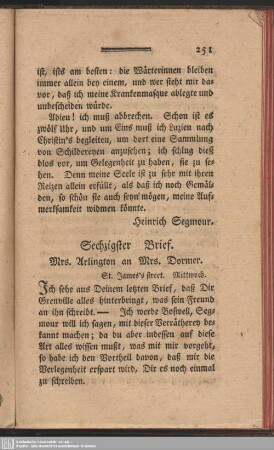 Sechzigster Brief