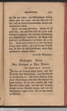 Sechzigster Brief