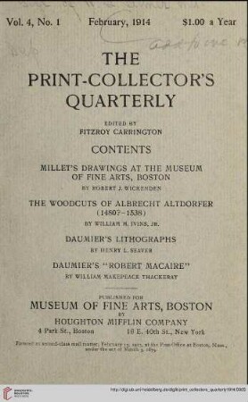 Vol. 4, No. 1 (February, 1914)