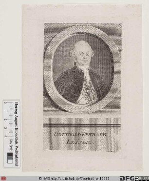 Bildnis Gotthold Ephraim Lessing