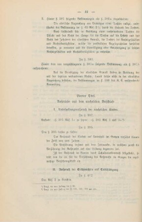 Vierter Titel. Ansprüche aus dem unehelichen Beischlafe