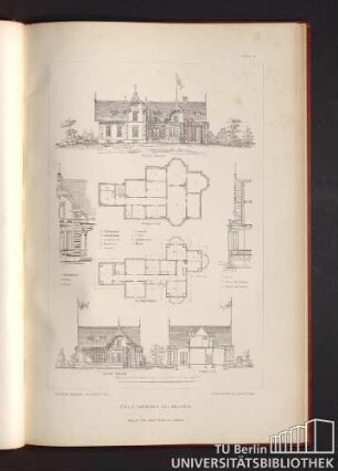 Tafel 19. Villa Niemann bei Bremen