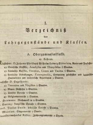 Jahresbericht über die Königliche Studienanstalt zu Erlangen : für das Studienjahr ..., 1821/22