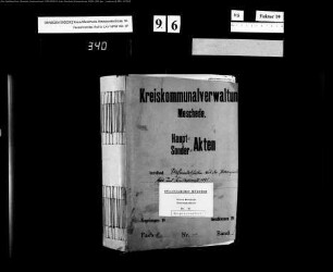 Wahlniederschriften aus der Provinziallandtags- und Kreistagswahl 1925 Bd.1