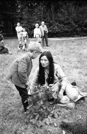 Indianerfest des Klubs der Indianerfreunde Karlsruhe im Oberwald.
