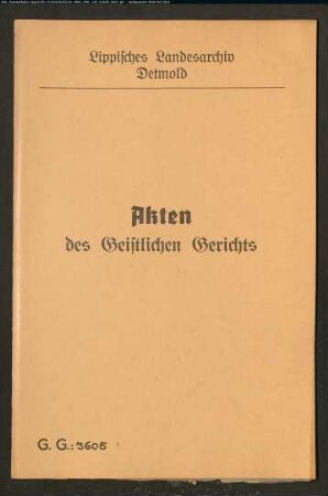 Ehestreit zwischen der Ehefrau des Einliegers Heinrich Nolte in Stumpenhagen und ihrem Ehemann