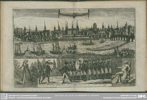 1800: Monatlicher Staats-Courier durch ganz Europa