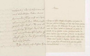 Christian Friedrich Dagobert Waldner von Freundstein an Karoline Luise von Baden (Straßburg)