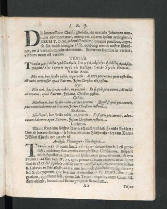 Analysis Philologico-Theologica.