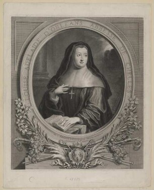 Bildnis der Louise Adelaide d' Orleans