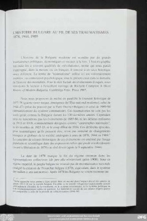 [C. Appréhender la transition post-communiste: l'approche de l'historien]