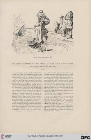 12: Un artiste alsacien au XVe siècle: Études sur Martin Schoen, [2] : les dessins du Musée de Bale