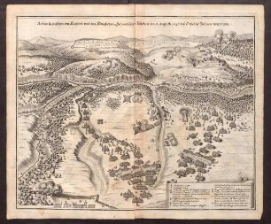 Action so zwischen den Kayserl. und den Königlichen Schwedischen Völckern den 12. Augusti 1647. bey Tribel in Böhmen vorgangen.