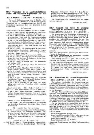 Ausgleich von Härten für ehemalige Angehörige der Staatlichen Aufbaulehrgänge : [Erziehung] ; [Für das Reich] ; [Amtliche Erlasse] ; [Amtlicher Teil]