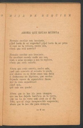 Ahora que estas muerta