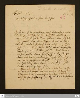 Brief von Johann Jakob Rambach an August Hermann Francke.