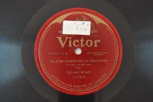 Roi d'Ys : Vainement, ma bien-aimée (In vain, my beloved) / (Lalo)