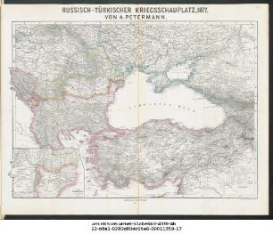 Russisch-Türkischer Kriegsschauplatz 1877
