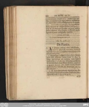 Tit. II. (VI. 2.) De Furtis.